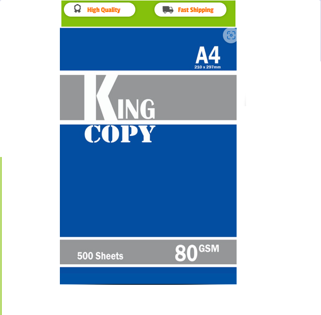 King Copy A4 Photocopy Paper 80gsm 500 Sheetspack Lowest Price Always 1232