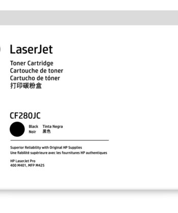 Genuine HP 80J CF280JC Black Toner Cartridge 10,000 Prints