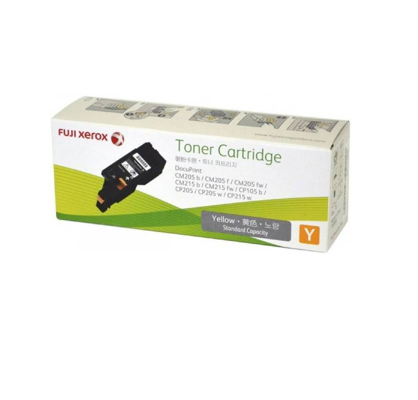 Genuine Fuji Xerox CM205B CT202133 Yellow Toner Cartridge 700 Prints