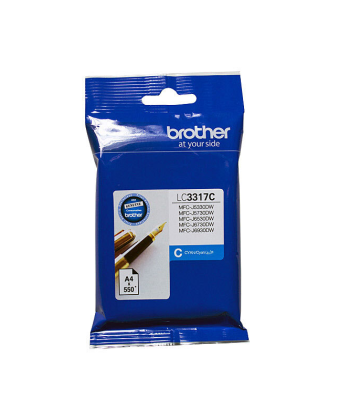 Brother LC3317 Cyan Magenta Yellow Colour Pack - 550 Pages