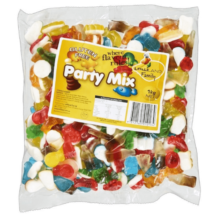 8kg Lolliland Party Mix BULK LOLLIES BUFFET