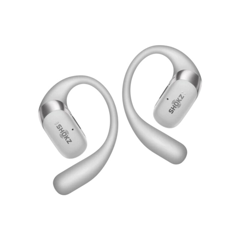 Shokz OpenFit 2Plus Open-Ear True Wireless Earbuds - Grey