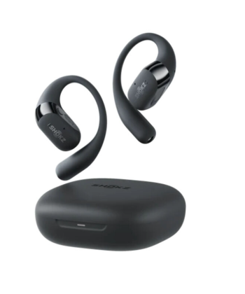Shokz OpenFit 2Plus Open-Ear True Wireless Earbuds - Black