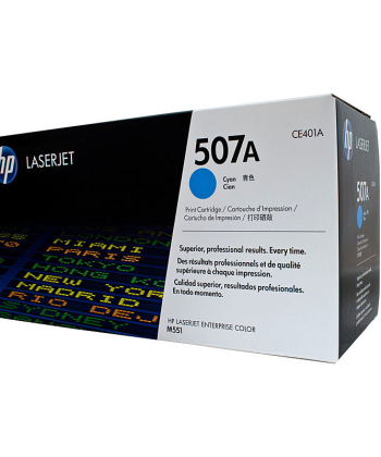 Genuine HP 507A Cyan Toner CE401A Toner Cartridge 77000 Pages