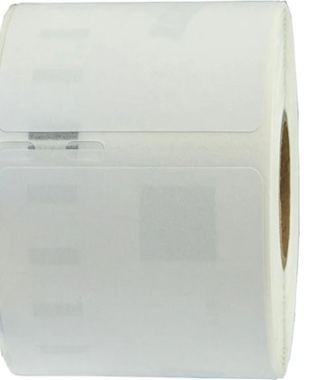 Plain Direct Thermal Label - 102mm X 36mm, Perforated, 1000 Labels Per Role 25mm Core: Suitable For Zebra Printer