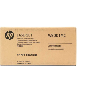 Genuine HP W9001MC Cyan Toner Cartridge LaserJet Managed 28,000 Pages ~ E65050 E65060