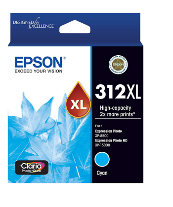 Epson 312XL Cyan Ink Cartridge - C13T183292