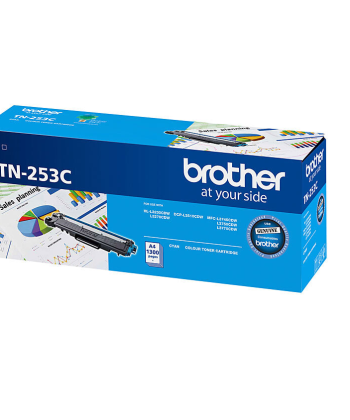 Brother TN253 Cyan Toner Cartridge - Yield 1,300 pages