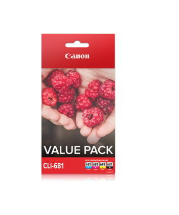 Canon CLI681 Value Pack Cartridges