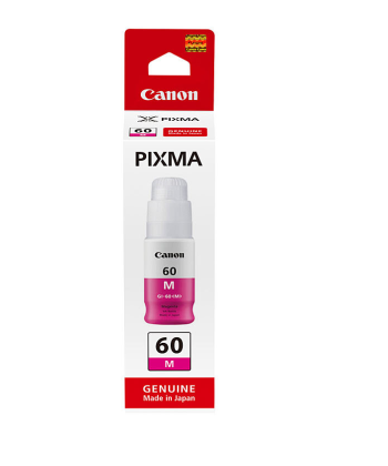 Canon GI60 Magenta Ink Bottle- Yield 7,700 pages