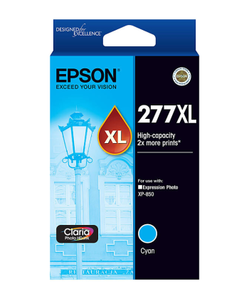 Epson 277XL Cyan Ink Toner - Yield 500 pages