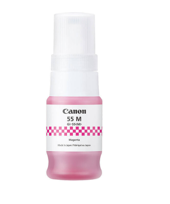 Canon GI55 Magenta Ink Bottle - Yield  3,000 pages