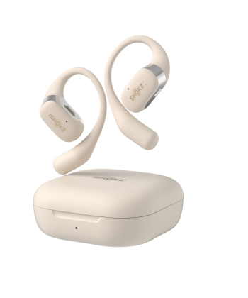 SHOKZ OpenFit Open Ear True Wireless Bone Conduction Earbuds - Beige