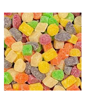 Mixed Jubes (Hard) Jelly Gummy - 1Kg