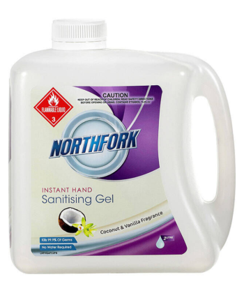 Northfork Hand Sanitiser Gel Coconut & Vanilla 2L