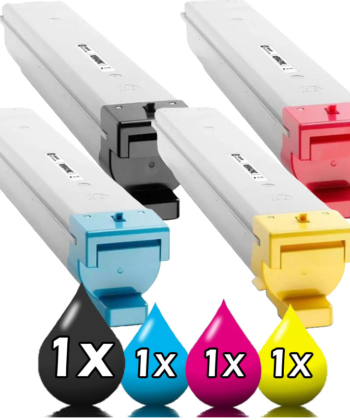 HP Compatible Toner Cartridge Value 4-Pack W9190MC - W9193MC [1BK, 1C, 1M, 1Y]