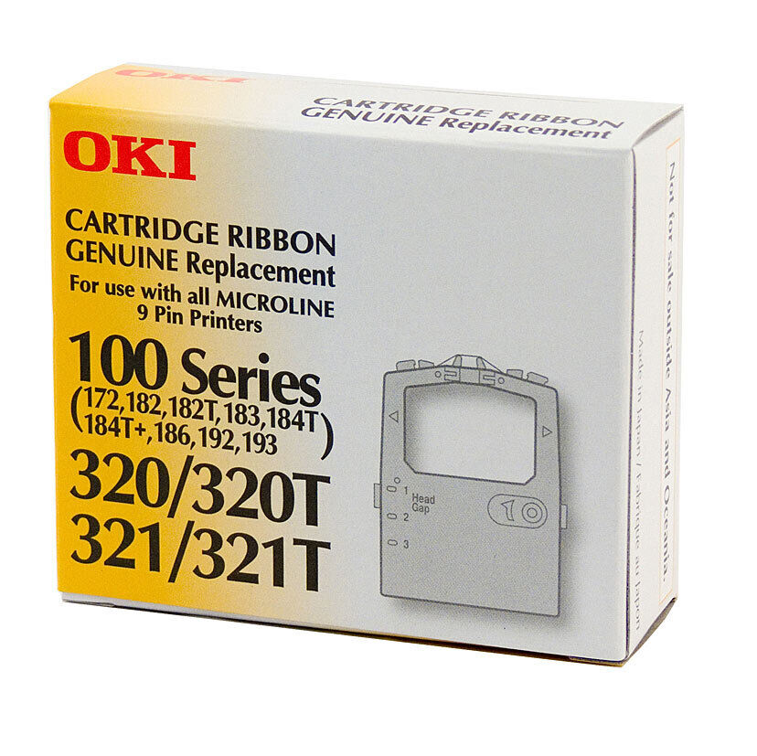 Oki Ribbon 100/320 Series - Yield approx 3M characters