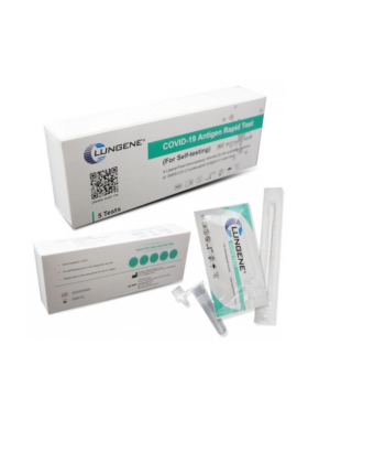 5/Pack Clungene Covid-19 Rapid Antigen Test Kit Nasal Very high sensitivity